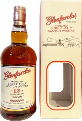 Glenfarclas 12yo Cask Strength Polish exclusive Batch #1 Sherry Oloroso Tudor 58.9% 700ml