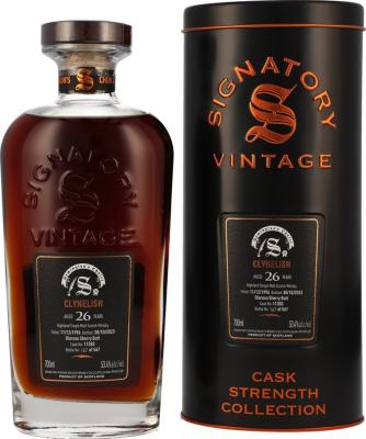 Clynelish 1996 SV Cask Strength Collection Symington's Choice Oloroso Sherry Butt 53.4% 700ml