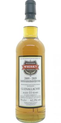 Glenallachie 2009 WeWW Jubileumsbuteljering 2019 Refill Sherry Butt #900784 62.3% 700ml