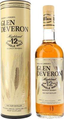 Glen Deveron 12yo Martini & Rossi Bad Kreuznach 40% 750ml