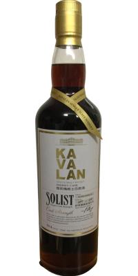 Kavalan Solist Sherry Cask Sherry Cask S090306015 Whiskies Fans Society 59.4% 700ml