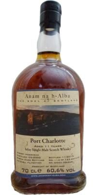 Port Charlotte 2002 ANHA The Soul of Scotland First Fill Sherry Hogshead 60.6% 700ml