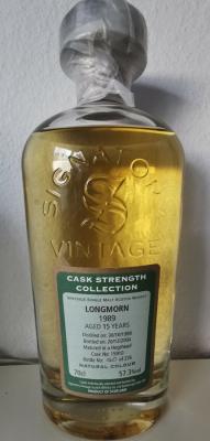 Longmorn 1989 SV Cask Strength Collection #15910 57.3% 700ml