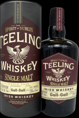 Teeling Irish Whisky Single Cask Gall &Gall 62.3% 700ml