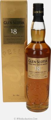 Glen Scotia 18yo American Oak Oloroso 46% 700ml