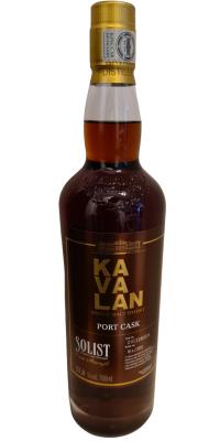 Kavalan Solist Port Cask O110328002A 57.8% 700ml