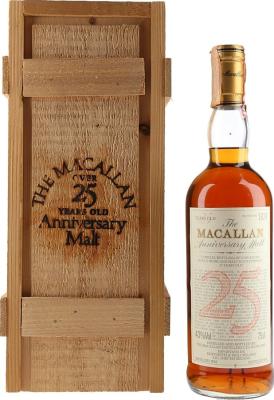 Macallan 1962 The Anniversary Malt Giovinetti & Figli Import 43% 750ml