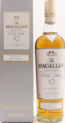 Macallan 10yo Fine Oak 1st 100 Bottles 40% 700ml