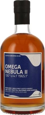 Scotch Universe Omega Nebula II 134 U.4.1 1965.1 1st Fill Sauternes Wine Barrique 55.9% 700ml
