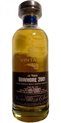 Bowmore 2001 SV Decanter Collection #703 Vinothek St. Stephan 55.1% 700ml