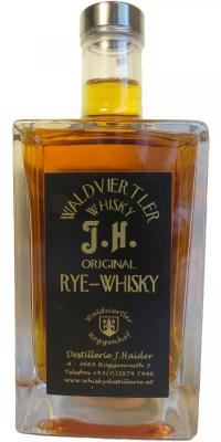 Waldviertler Whisky J.H. Original Rye Whisky 41% 700ml