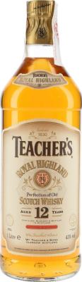 Teacher's 12yo 43% 1000ml