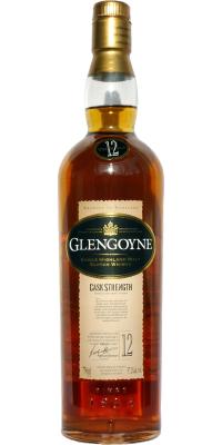 Glengoyne Cask Strength 12 on neck American Oak 57.2% 750ml