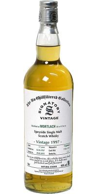 Mortlach 1997 SV The Un-Chillfiltered Collection 7170 + 7171 46% 700ml