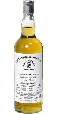 Mortlach 1997 SV The Un-Chillfiltered Collection 7170 + 7171 46% 700ml