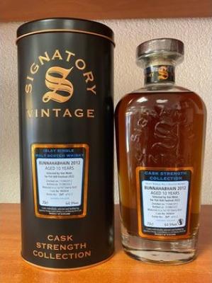 Bunnahabhain 2012 SV Cask Strength Collection 1 st Fill Sherry Butt Selected by van Wees for Pot Still Festival 2022 64.9% 700ml