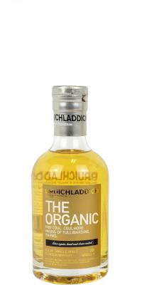 Bruichladdich The Organic MID Coul Coulmore Mains of Tullibardine Farms Bourbon Cask 46% 200ml
