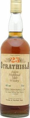 Strathisla 25yo GM Finest Highland Malt Whisky Screw Cap 40% 750ml