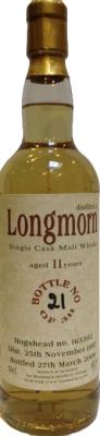 Longmorn 1997 BF #163302 60.2% 700ml