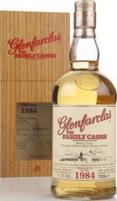 Glenfarclas 1984 The Family Casks Release VII Plain Hogshead #6030 51% 700ml