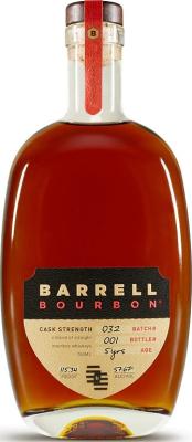 Barrell Bourbon 5yo 57.67% 750ml