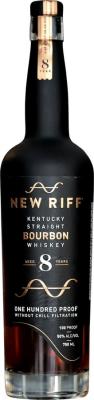 New Riff 8yo One Hundred Proof 50% 750ml