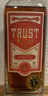 Trust Canadian Rye 43% 750ml