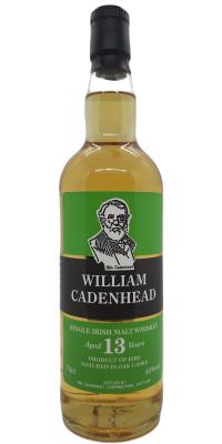 William Cadenhead 13yo CA Single Irish Malt Whisky Ex-Bourbon 46% 700ml