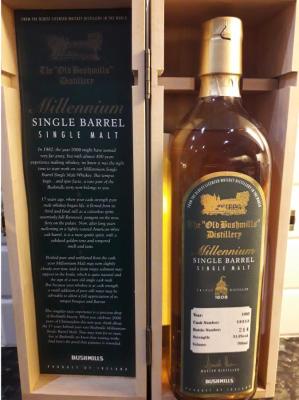 Bushmills 1982 Millennium Single Barrel 18353 51.6% 700ml