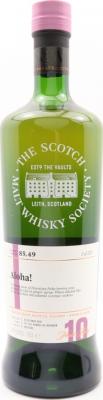 Glen Elgin 2007 SMWS 85.49 Aloha 10yo 1st Fill Ex-Bourbon Barrel 60.9% 700ml