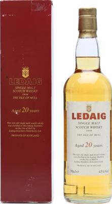 Ledaig 20yo Bourbon Casks 43% 700ml