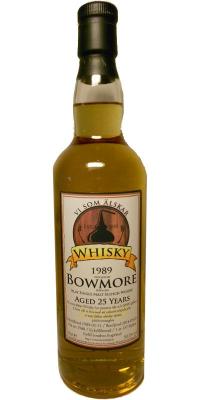 Bowmore 1989 SWf Refill Bourbon Hogshead #1988 50.1% 700ml