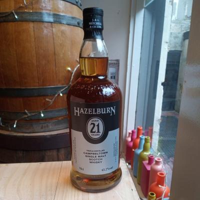 Hazelburn 21yo Triple Distilled Campbeltown 2023 Release 43.2% 700ml