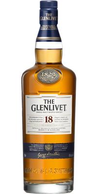 Glenlivet 18yo Ex-Bourbon + French Limousin Oak 43% 700ml