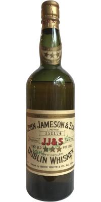 John Jameson & Son 3 Star Dublin Whisky 43% 750ml