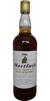 Mortlach 1966 GM Rare Old Highland Malt white label 40% 700ml