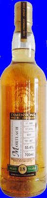 Mortlach 1995 DT Dimensions #4097 55.4% 700ml