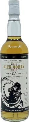 Glen Moray 1988 JW Locomotive Breath 27yo Bourbon Cask 46.5% 700ml