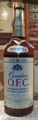 O.F.C. 8yo Canadian Whisky 8yo White Oak Casks 43.4% 750ml