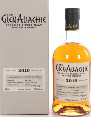 Glenallachie 2010 Single Cask Napa Valley Wine Barrel #4637 whic.de 61.2% 700ml