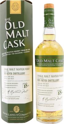 Ben Nevis 1996 HL The Old Malt Cask 18yo Refill Hogshead 50% 700ml