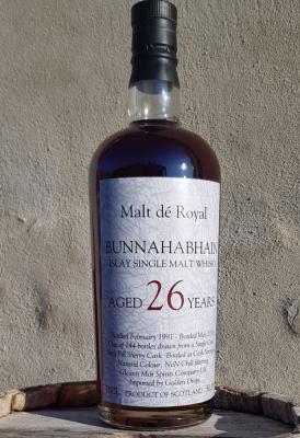 Bunnahabhain 1991 GlMo Malt de Royal 50.2% 700ml