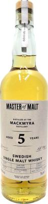 Mackmyra 2014 MoM Single Cask Bourbon 48.8% 700ml