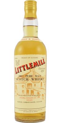 Littlemill 5yo 100% Pure Malt 43% 750ml