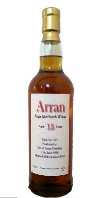 Arran 1998 #621 Private 46% 700ml