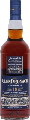 Glendronach 18yo Allardice sherry Oloroso 46% 700ml