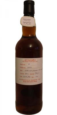 Springbank 2002 Duty Paid Sample For Trade Purposes Only Fresh Sherry Hogshead Rotation 899 58.2% 700ml