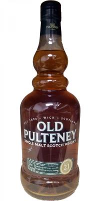 Old Pulteney 21yo Ex bourbon & ex finish sherry 46% 750ml