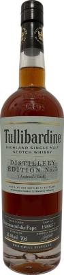 Tullibardine Distillery Edition No.7 Andrea's Cask Finished in A Chateauneuf-du-Pape 58.6% 700ml