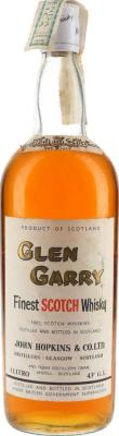 Glen Garry Finest Scotch Whisky Oak Casks 43% 1000ml